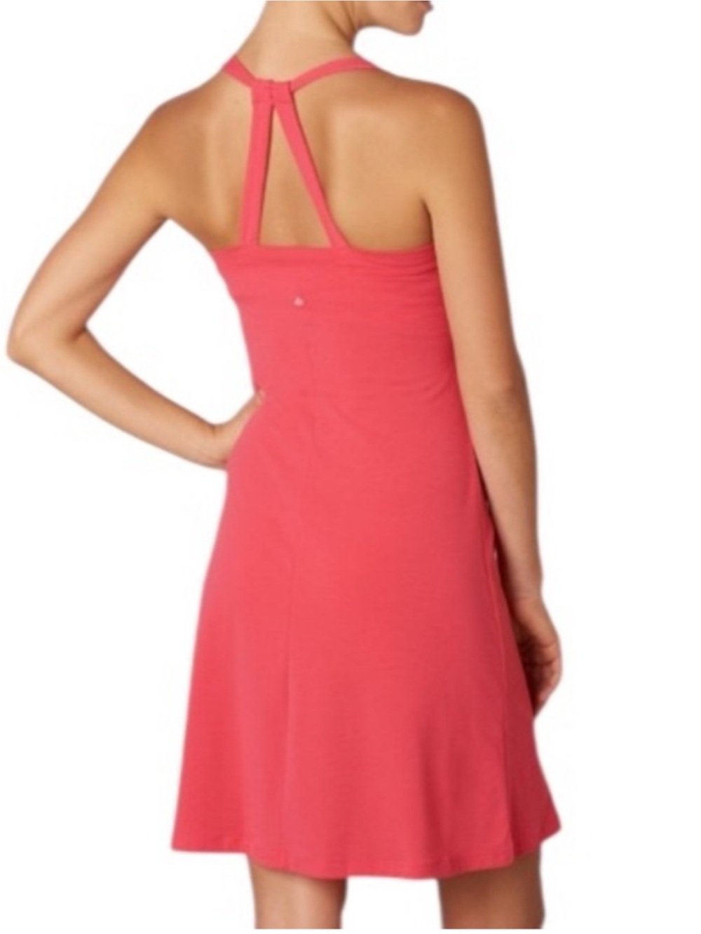 Prana Quinn Racerback Pink Athleisure Summer Outdoor Dress Medium